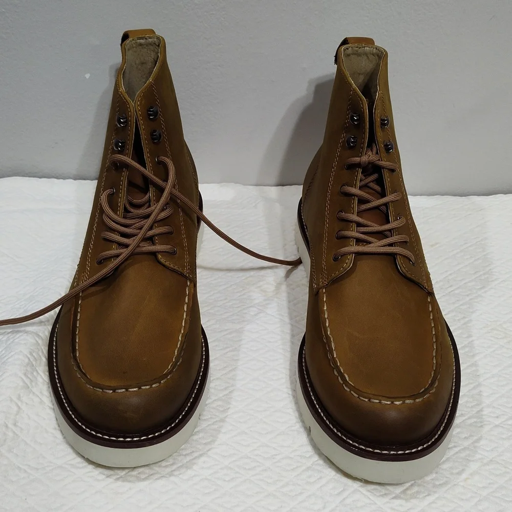 Banana Republic Haywood Cognac Leather Boot